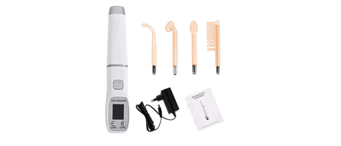 Skincare Innovation: 4-in-1 High Frequency Electrotherapy Wand