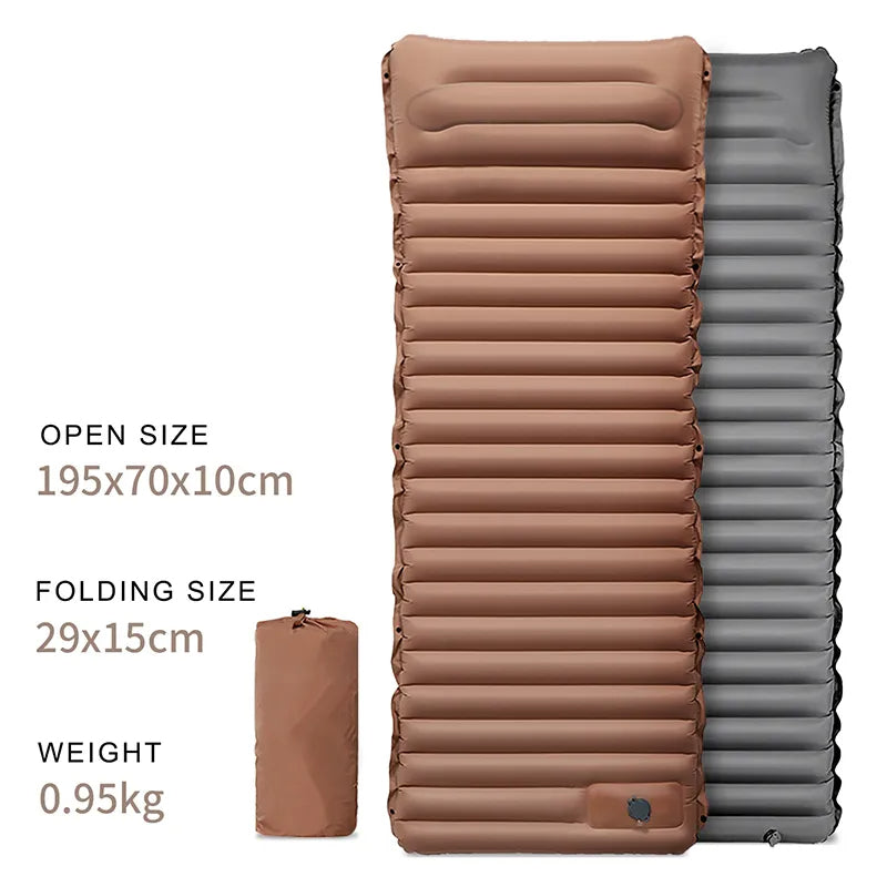 Self-Inflating Air Mattress Bed