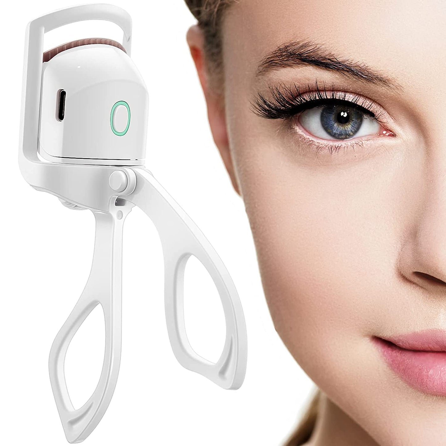 Portable Electric Heated Eyelash Curler