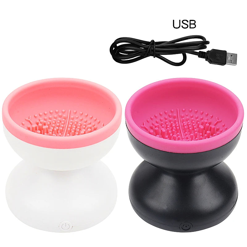 Portable USB Makeup Brush Cleaner